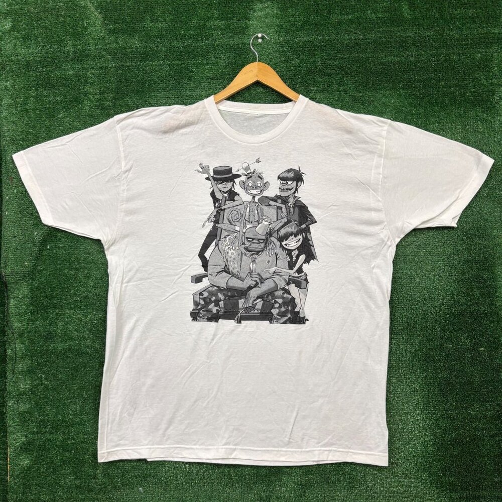 Gorillaz Demon Days Tour Rock Band T-Shirt Size 3XL